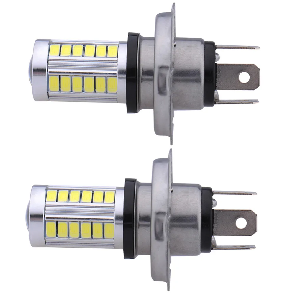 2pcs/lot h4 led Convex Len car cover Car Driving Fog Head Light Lamp