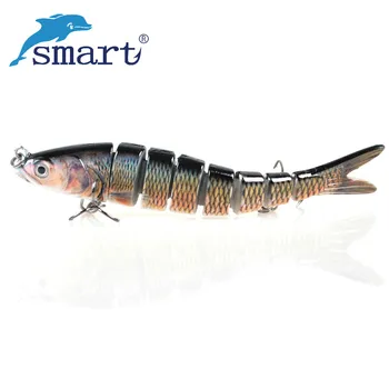 

8Segments Fishing Lures 140mm 27g 3D Eyes Artificial Bait Leurre Peche Mer Isca Pesca Lures Markalar