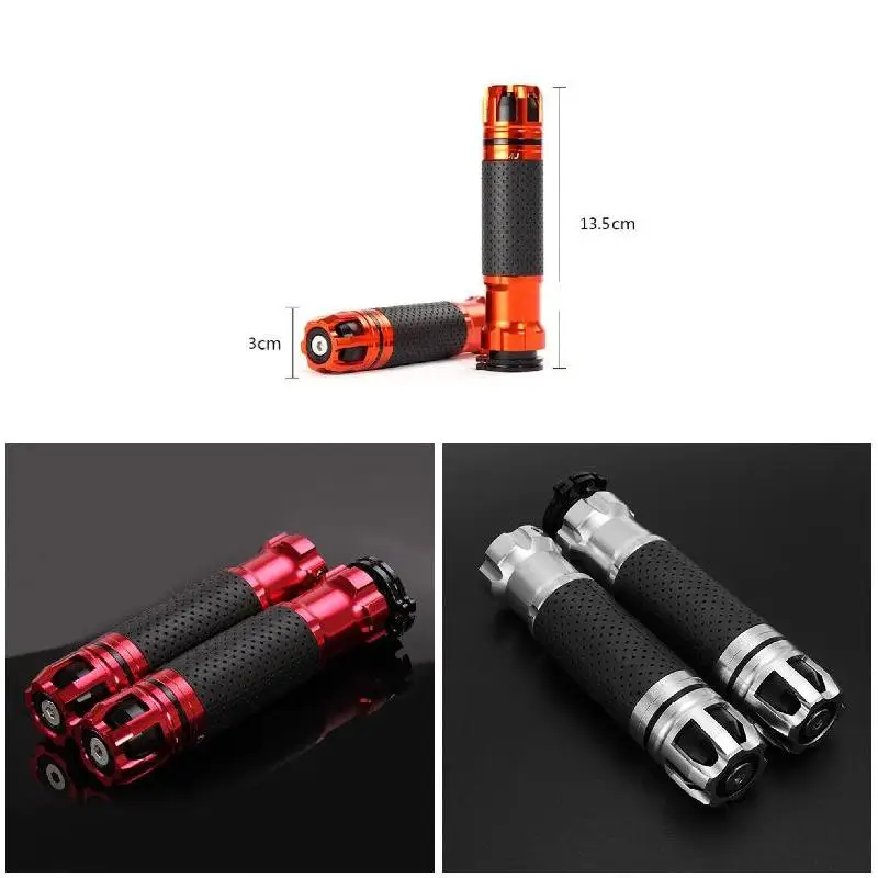 1 пара 7/8 ''22 мм мотоцикл дроссельная заслонка CNC алюминиевый сплав Вращающийся Руль рукоятки M8617