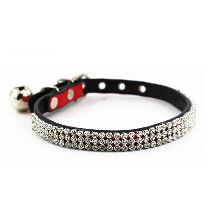 Ошейники для собак щенков кошек 5 цветов|pet cat collar|cat collarrhinestone collar |