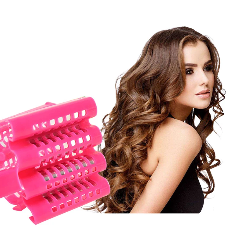 

Magic Hair Curlers Long Spiral Rollers Set Easy Fast No Heat Ringlets Hair Rollers Curls Hairdressing DIY Tool Kit