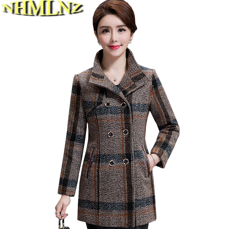 Autumn and winter new women's Jacket Slim was thin woolen