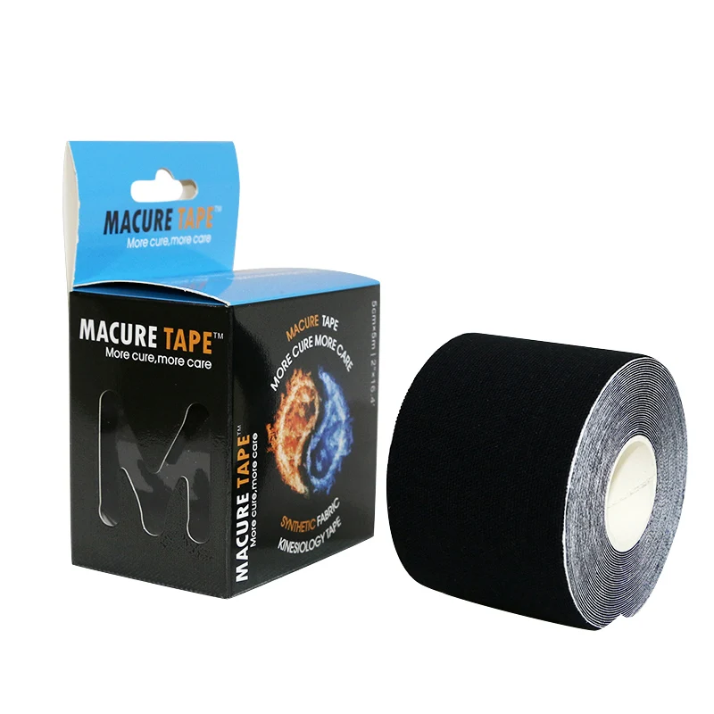 Лента кинезиологическая Macure из вискозы и 5 см x м|kinesiology tape|tape sportkinesiology tape sports |