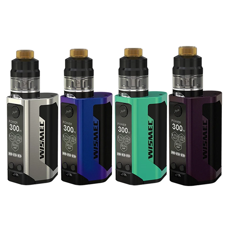 Electronic Cigarette Wismec Reuleaux RX GEN3 Kit 300W RXGEN3 BOX MOD Vape 1.3onch screen Vaporizer Fit GNOME Tank RBA RDA RDTA 02