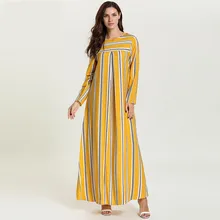 Vestidos העבאיה שמלה מוסלמית הרמדאן ערבית האסלאמי חיג 'אב שמלת טורקיה קפטן Marocain Tesettur Elbise גלימת קפטן דובאי Femme(China)