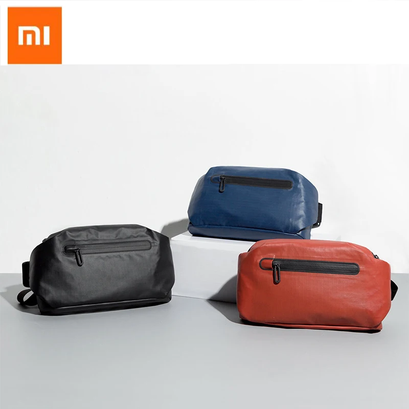 Оригинальный xiaomi mijia 90 точек модный Карманный Рюкзак поясная сумка