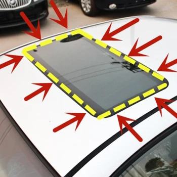

3M Car Window Sealant Rubber Sunroof Triangular Window Sealed Strips Seal Trim For Citroen C-Quatre C-Triomphe Picasso C1 C2 C3