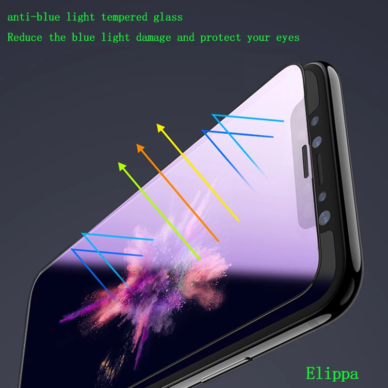 0.26mm 3D Premium Anti Blue Ray 9H Tempered Glass Film Anti Blue Light