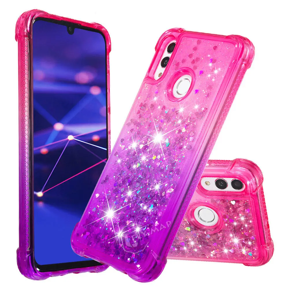 Чехол с зыбучим песком для Huawei Honor 10 Lite HRY L21 LX1 градиентный чехол телефона Honor10 HRY-LX1