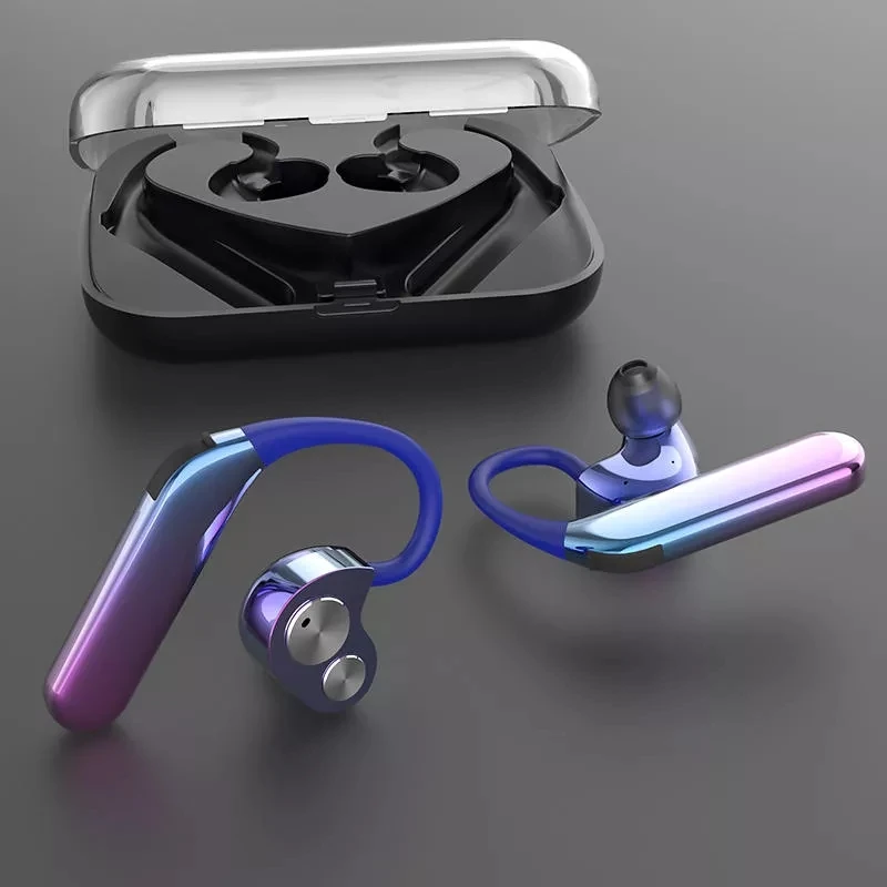 

Earhook Wireless Bluetooth Earphone TWS Hi-Fi Sound In-ear Binuaral Earbuds Portable Cordless Sport Headset with Microphone