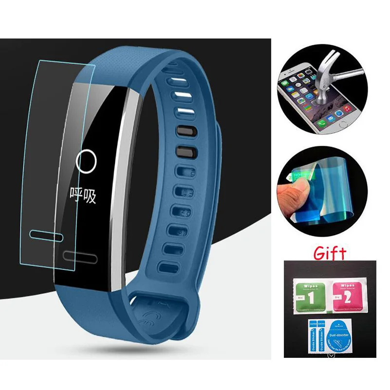 3 шт. защитный экран для Huawei Band 2 /Band2 Pro B19 B29 Eris Sport GPS|Защитные стёкла и плёнки| |