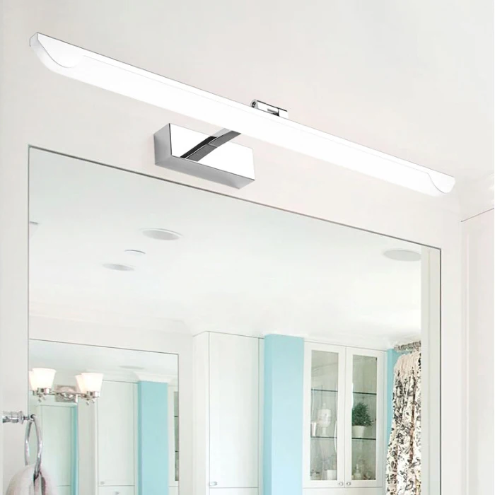 

9W/12W/14W/16W LED Wall picture Light adjustable dresser Mirror Front Lamp Fixture SMD 2835 washroom bedroom silver shell