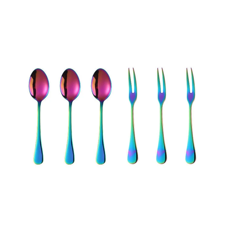 fruit fork spoon set  (3)