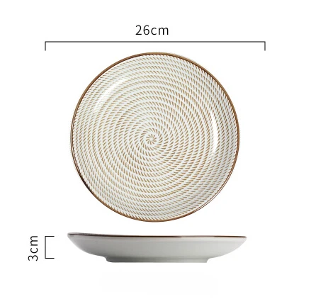 10inch plate D