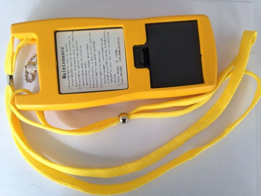 jw3208 optic fiber power meter tester 4