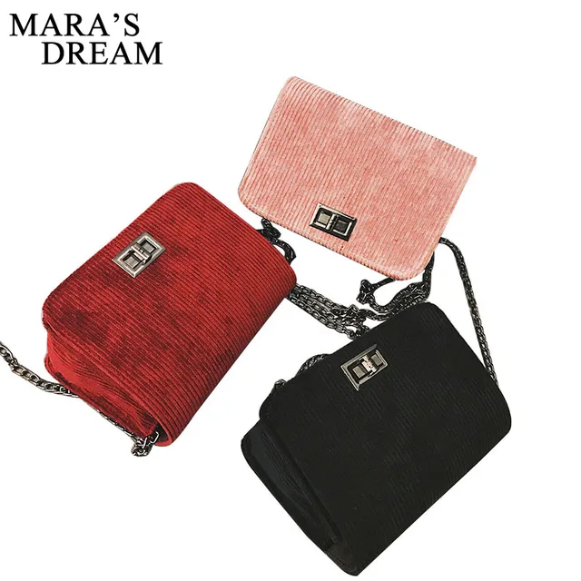 Mara S Dream Designer Sling Shoulder Crossbody Bags Cotton Hasp Mara S Dream Designer Sling Shoulder Crossbody Bags Cotton Hasp Solid Chain Women Bag Handbags Sac