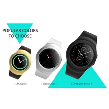 Смарт-часы водонепроницаемый датчик сердечного ритма 1,3 ''HD ips Полный Круглый экран дисплей фитнес-трекер Смарт-наручные часы Push Message