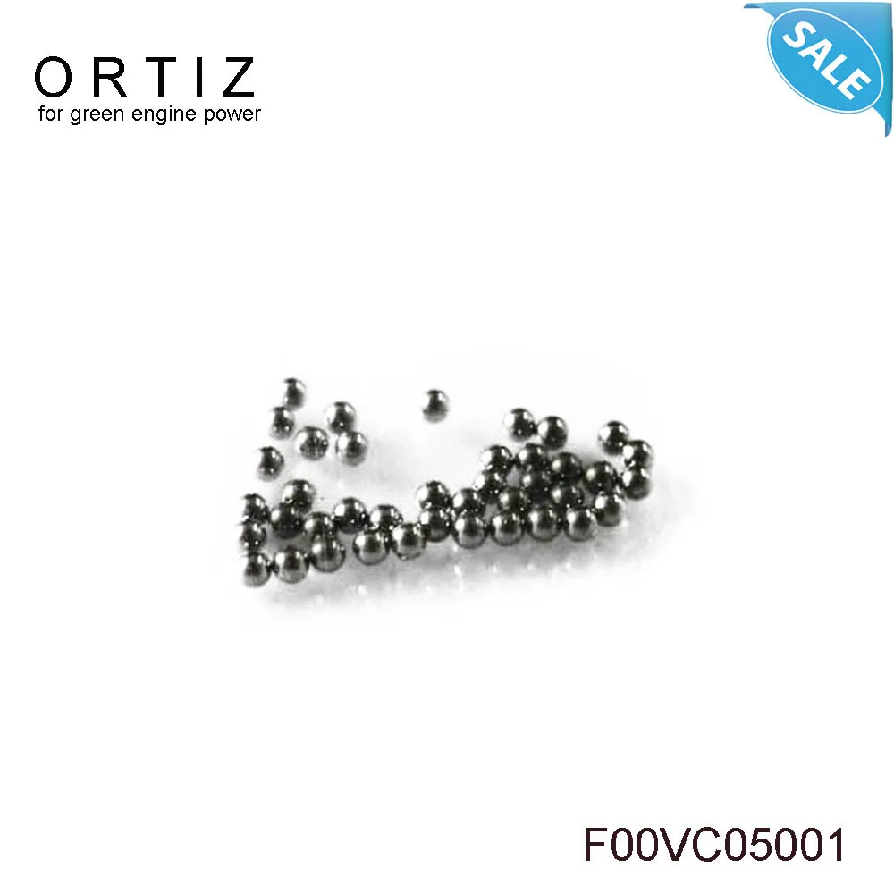 ORTIZ Original 0445120# injector steel ball F 00V C05 001  (5PCS per bag) F00VC05001 for common rail injection repair kit