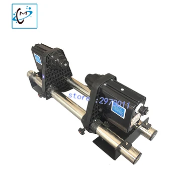 

Double motor Auto Media printer take up reel system for Roland Mutoh Mimaki Xenons DX5 DX7 plotter Paper Collector system 50mm