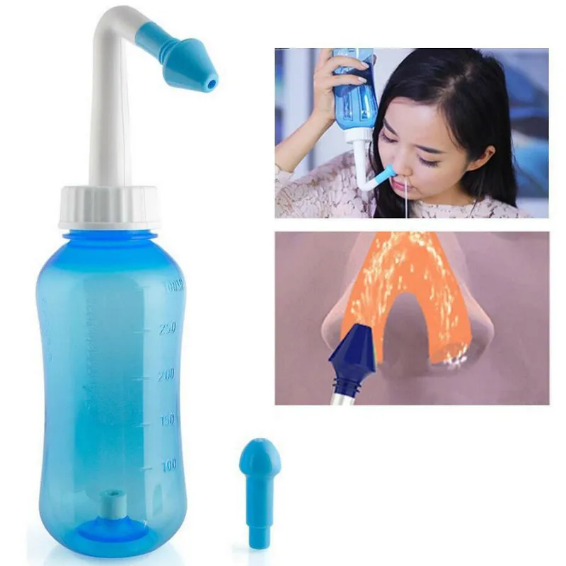 

Health Care Nasal Kettle Nose Washing Device 500ml Nasal Irrigator For Nose Wash Cleaner For Adult and Children Baby