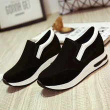 New 2016 height increasing casual shoes woman fashion breathable footwear outdoor women trainers autumn sport shoes women