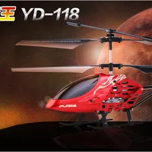RC вертолеты дея модель гироскоп зарядки дистанционного управления вертолетом 2,4g 3ch YD-118 анти осень игрушки с дистанционным управлением для ребенка лучший подарок