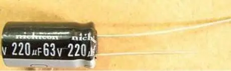 

Электролитический конденсатор 63 в 220 мкФ конденсатор