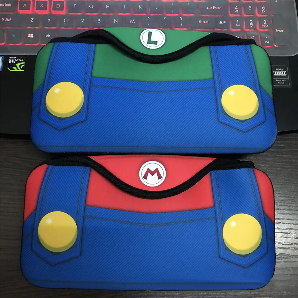 

For Mario Protective Case Pouch for Nintendo Switch Console Travel Carrying Storage Bag For Switch NS Protable Game Handbag
