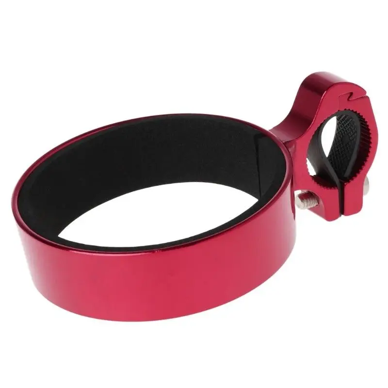 1Pcs Aluminum Alloy Bicycle Coffee Cup Holder Handlebar Rack Bracket Cycling Bike Bottle Cage Bottle Holder 5 Colors
