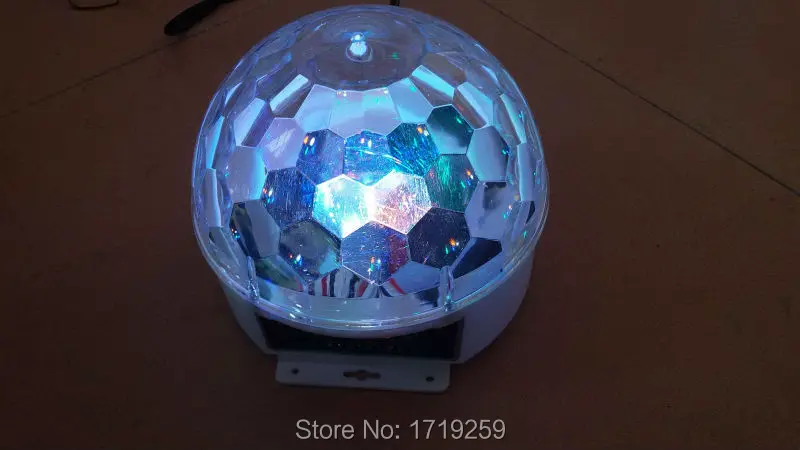 

6x3w RGBWP LED Magic Ball Light DMX 6Channels DJ&Party Special No Noise
