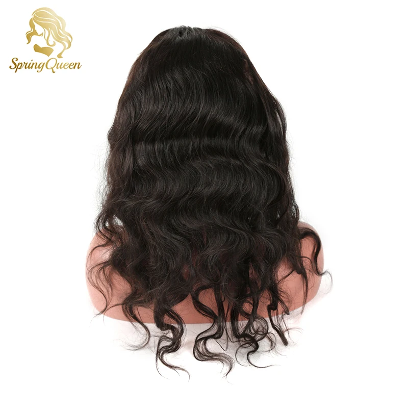 

7A Grade 360 Lace Frontal Band Body Wave Natural Human Virgin Hair Brazilian Body Wave 360 Full Lace Frontal Closure Spring Hair