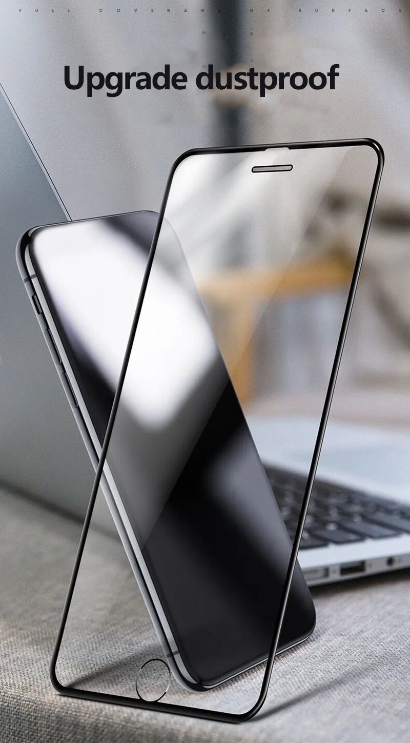 Tempered Glass Full coverage of the big screen for iPhone Xr Xs Max X Screen Protector for iPhone Xr Xs Max X  6 6S 7 8 Plus07