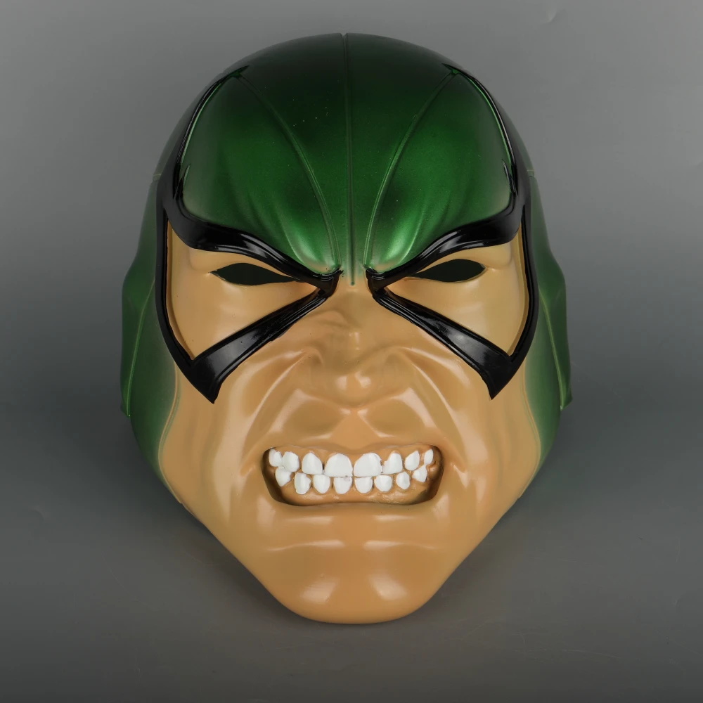Spiderman Latex Mask PVC Scorpion Marvel Villain Masks Helmet MacDonald Mac Gargan Cosplay Prop Halloween Party (12)