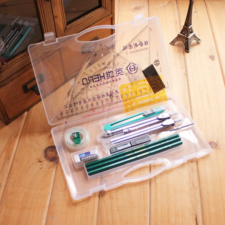 

HERO combination plotter drawing compasses mechanical construction drawing tool set