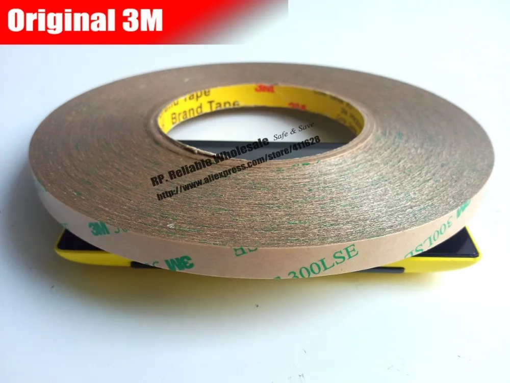 6mm thickness 55 meters thickness 3M 300LSE 9495LE Double Sided Transparent  Clear Adhesive Tape