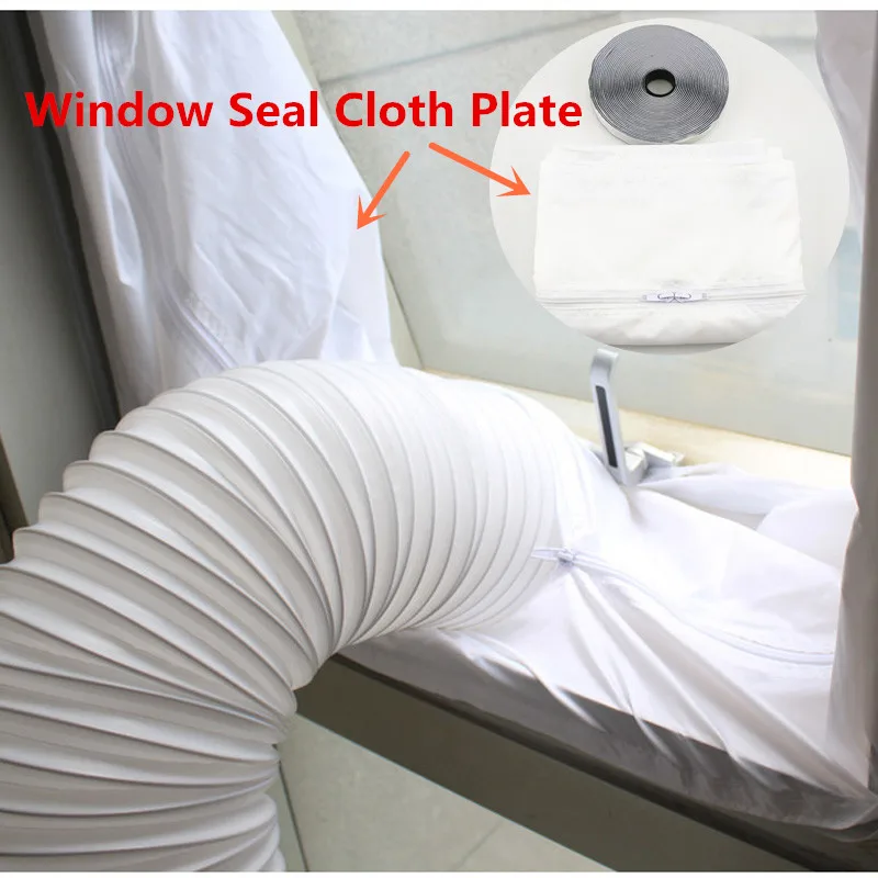 

4m High Quality Air Lock Window Seal Cloth Plate White Universal Home Flexible Waterproof Soft Board For Mobile Air Conditioner