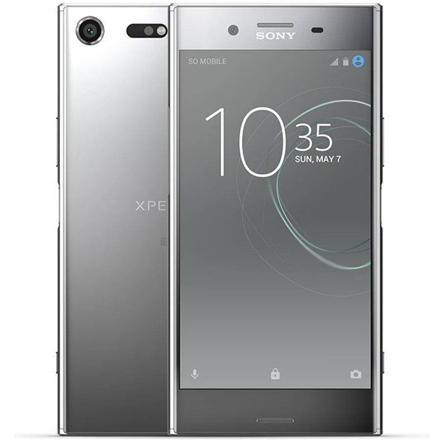 Мобильный телефон sony Xperia XZ Premium G8142, 4 Гб ОЗУ, 64 Гб ПЗУ, две sim-карты, 19 МП, четыре ядра, NFC, Android, быстрая зарядка, 3,0, 3230 мА/ч, 4G LTE - Цвет: Silver