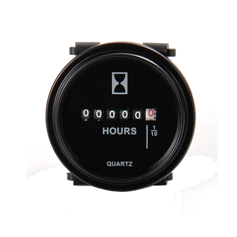 

Snap in HOUR METER counter timer for tractor truck Trencher turf rakes chiper trimer farm machine lawn mower DC 8-80V Power