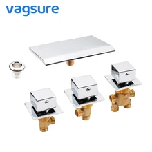 Vagsure Cold and Hot Water Tap Brass Switch Control Valve For Bathtub Faucet Set Shower Cabin Mixer Faucet Bath Faucet Vagsure Cold and Hot Water Tap Brass Switch Control Valve For Bathtub Faucet Set Shower Cabin Mixer Faucet Bath Faucet
