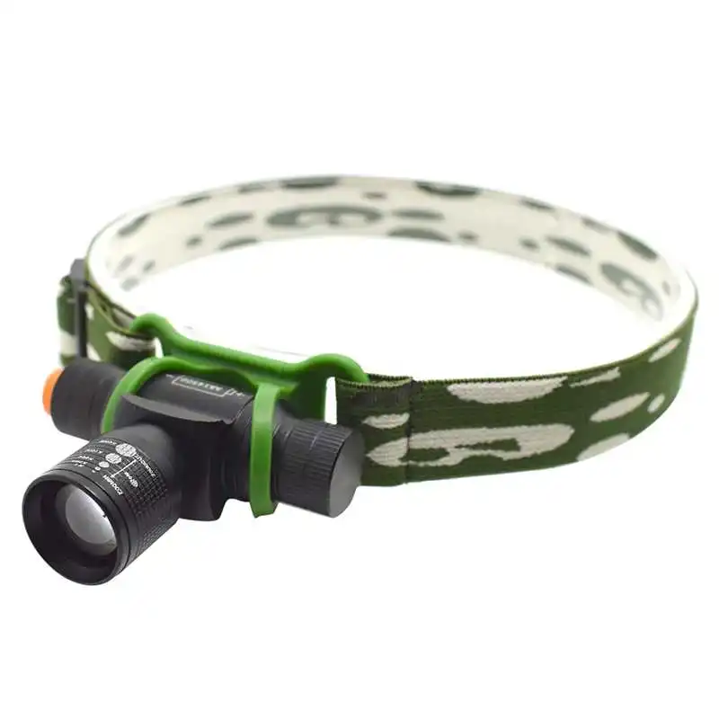 

Mini Head Lamp Waterproof Flashlight Forehead Helmet Fishing Light Led Military Equipment Flashlights Head Zoom Headlight 14500