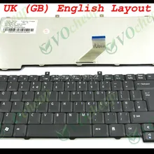 Новинка Клавиатура для ноутбука acer Aspire 3100 5100 1670 3030 5630 5680 5500 5610 5650 черный UK(ГБ) версия-NSK-H352U