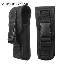 Фонарик Мешок светодиодный кобура для фонарика Чехол Открытый Кемпинг Пешие Прогулки Molle светодиодный линсер фонарик мешок сумки нож оболочка мешки для патронов