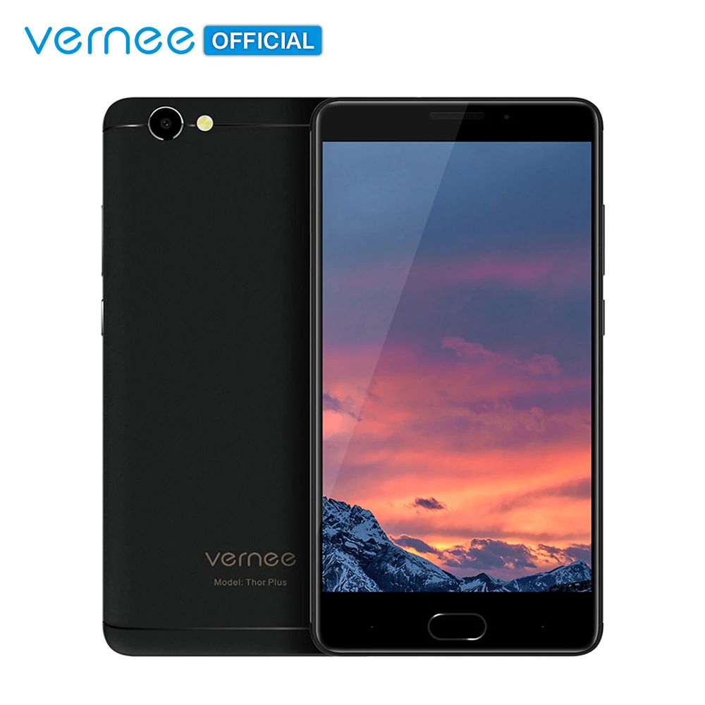 Vernee Тор плюс Octa Core 3 ГБ + 32 5 &quotSuper Amoled смартфон 5800 мач 9 В/2A Quick Charge 13MP Android 7 0 4 г