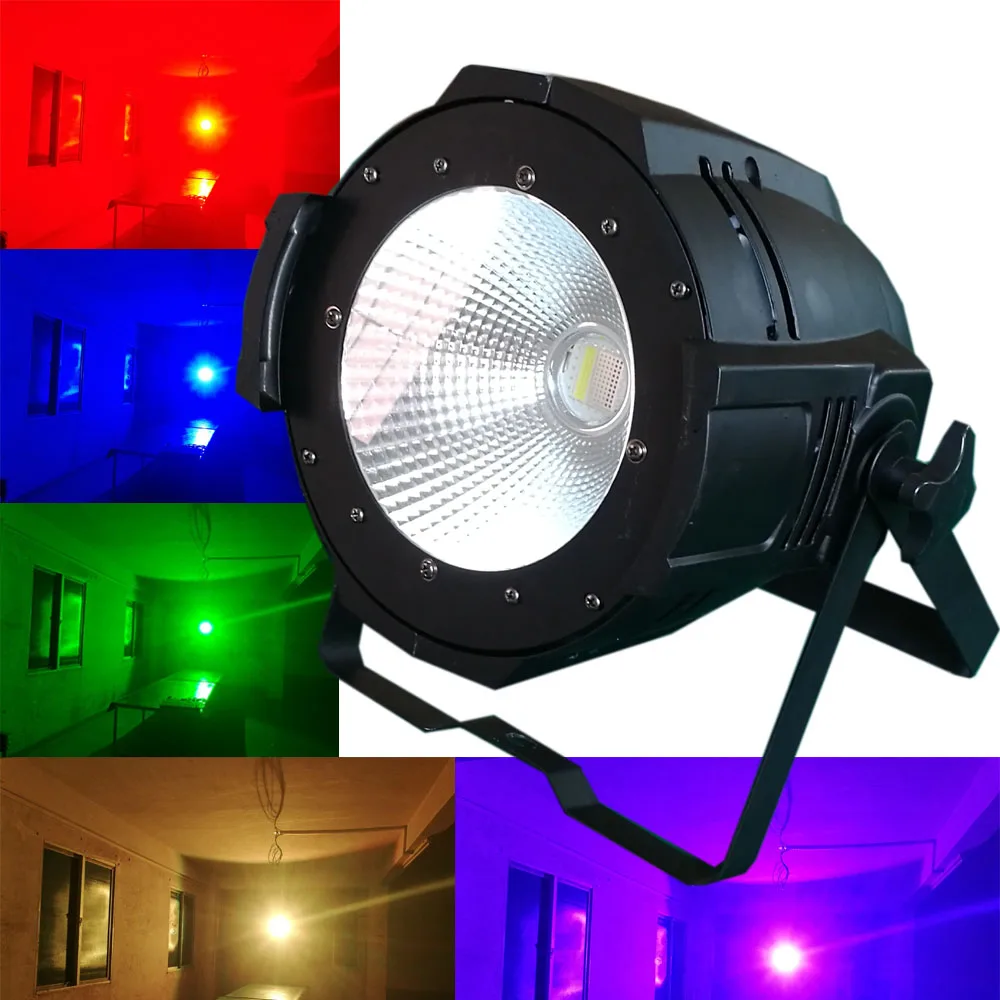 Быстрая shipping100w RGBW 4 в 1 Свет этапа номинальной DMX 512 удара Disco strobo Освещение