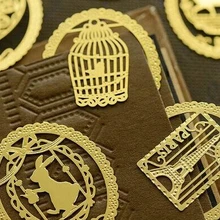 Новое поступление года! Кружева креативная металлическая Закладка для книги мини мультфильм животных полые книга кавайи маркеры Подарочная книга