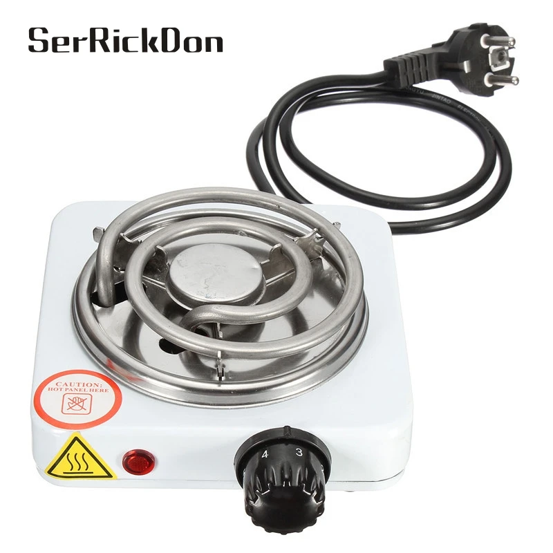 110 220v electric burner hotplate coffee heating stove 2 pots heater induction cooker stove furnace adjustable temperature 2000w Electric Stove Hot Plate Coffee Heater Burner Mini Portable Cooking Plate 500W 220V Temperature Control