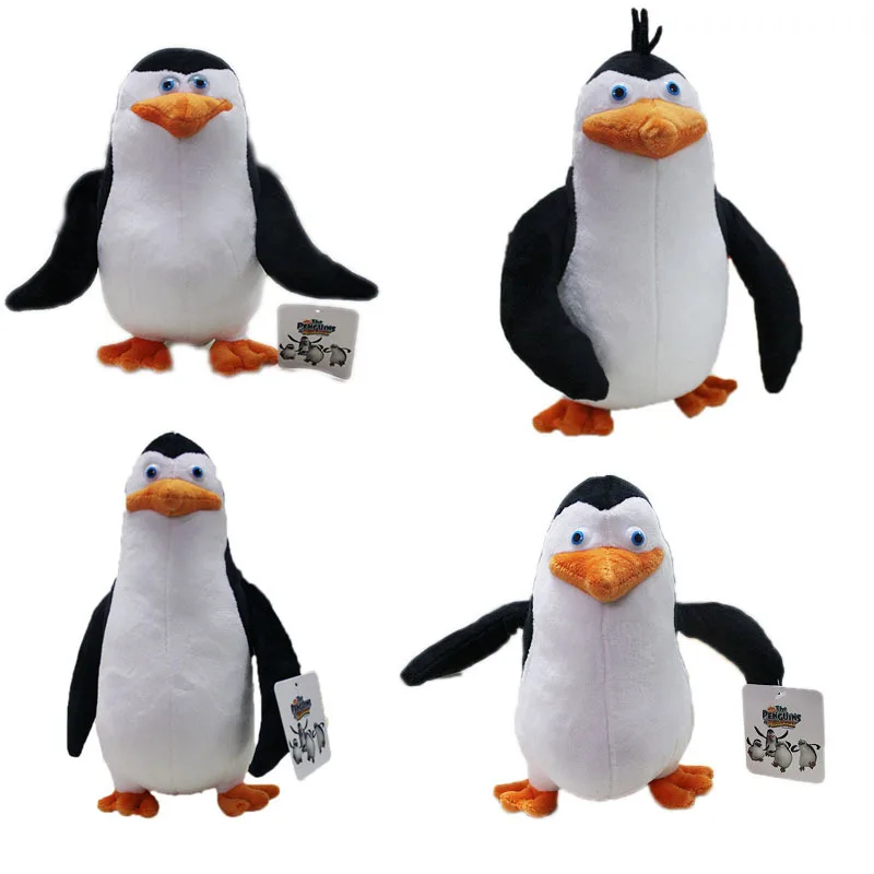 peluches de los pingüinos de madagascar
