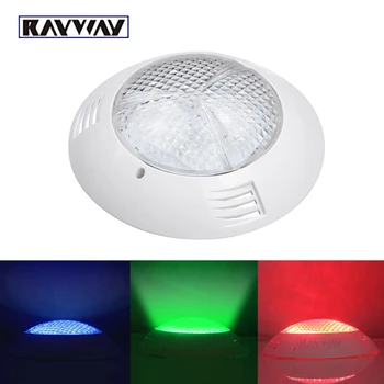 

54W RGB Swimming Pool Lamp IP68 Waterproof underwater Spotlight Remote Control Pond Lights AC/DC 12V Lighting fountain