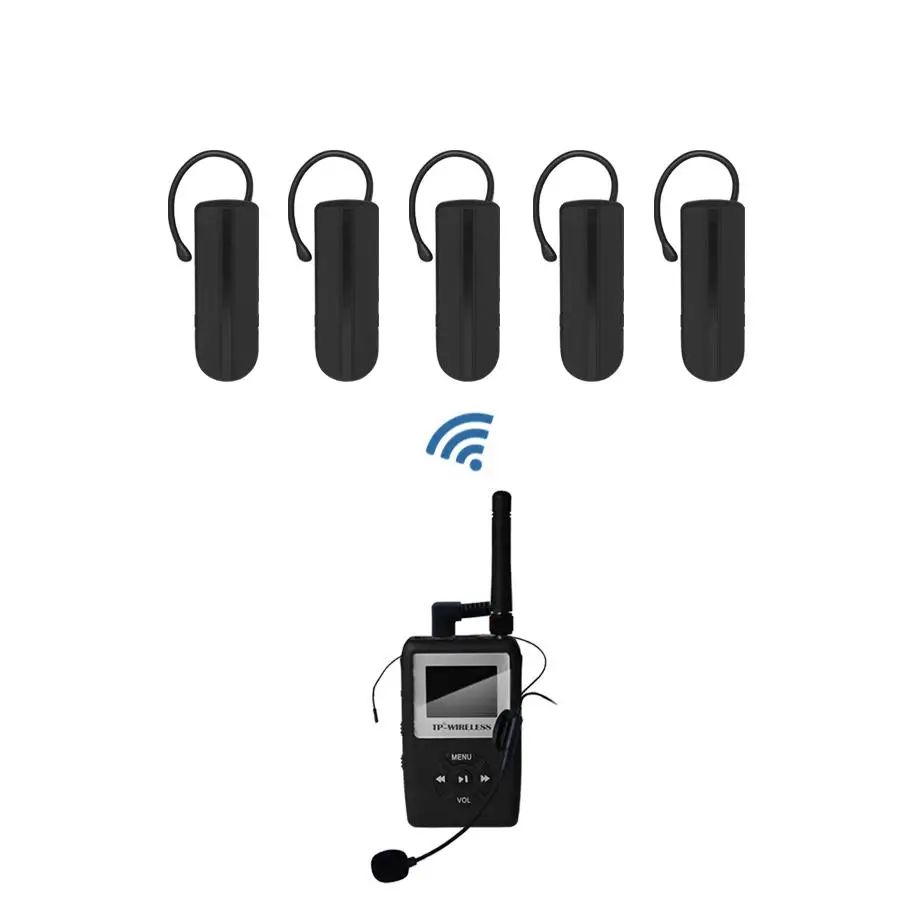 TP-WIRELESS UHF WTAG05 اللاسلكية نظام الترجمة مرشد سياحي نظام مشبك الأذن استقبال ل إرشاد جولة 3 الارسال N استقبال TP-WIRELESS UHF WTAG05 اللاسلكية نظام الترجمة مرشد سياحي نظام مشبك الأذن استقبال ل إرشاد جولة 3 الارسال N استقبال