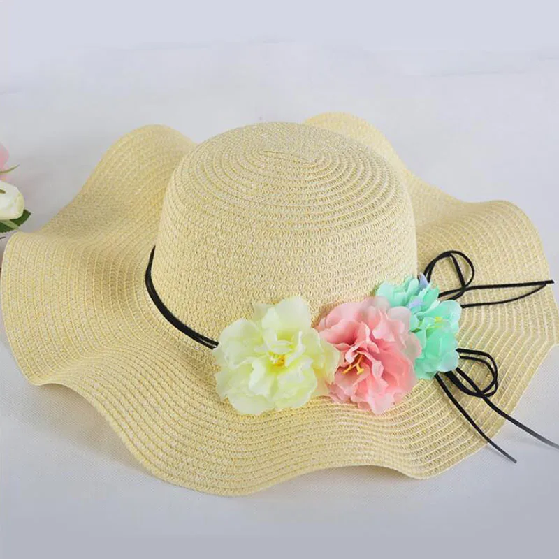 MVUPP-mommy-and-me-Sun-hat-Mother-and-daughter-Travel-cap-Wave-family-clothes-outfits-look (4)